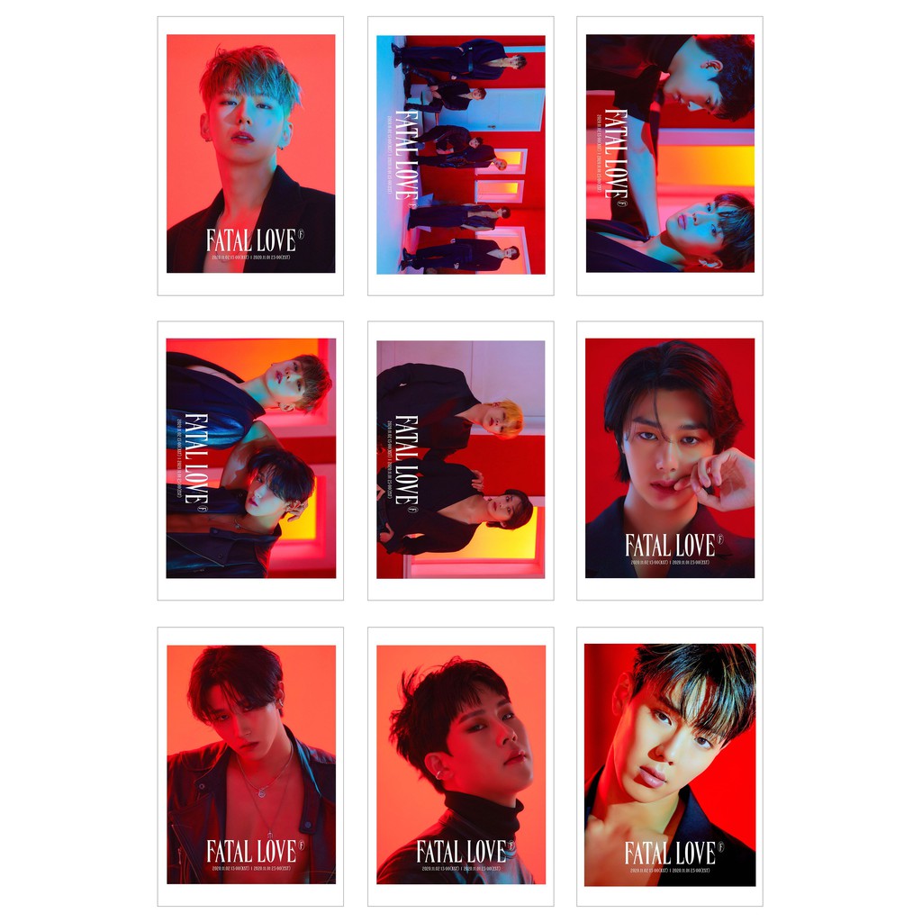 [HCM][Ép Lụa] Lomo Card MONSTA -Fatal Love Teaser (36 ảnh)