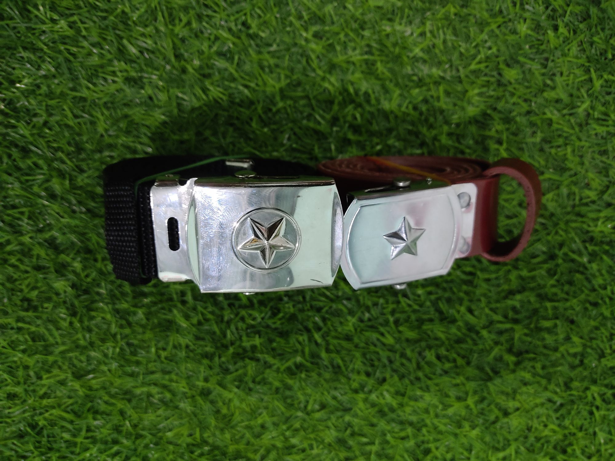 Combo Dây Lưng Đỏ- Dù Đen