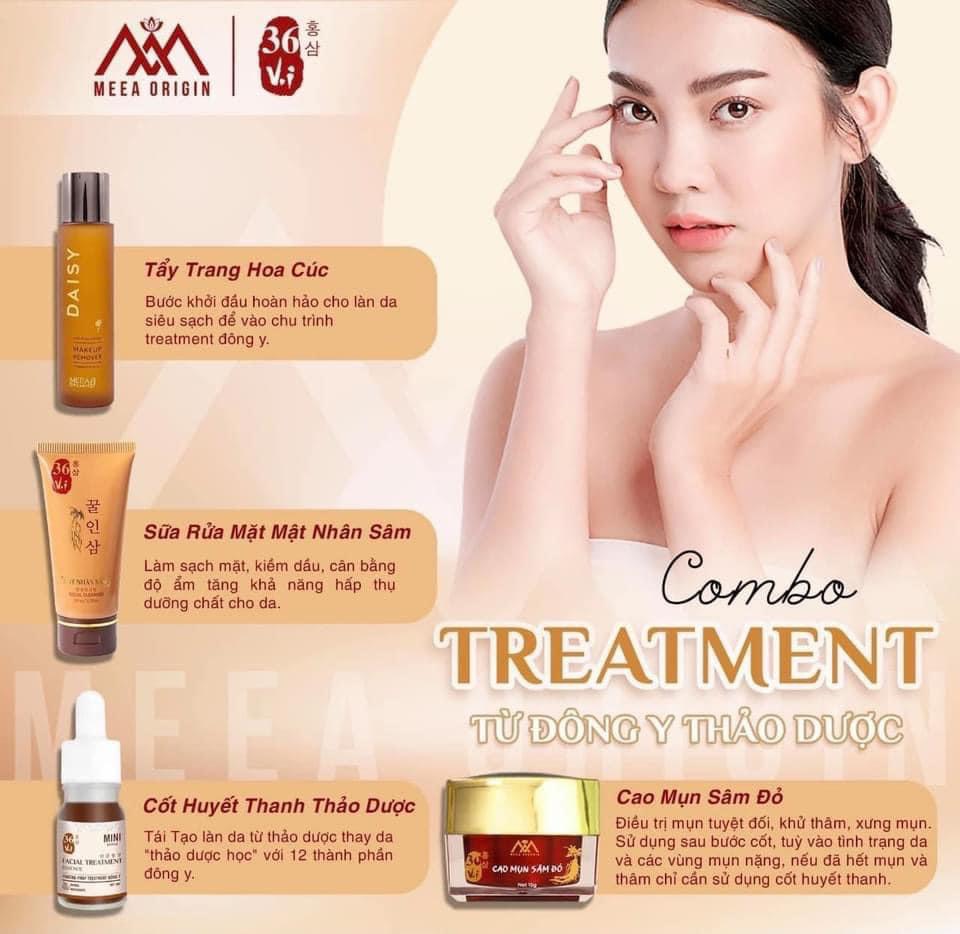 Cốt huyết thanh cao mụn Meea Organic - Chai mini 5ml