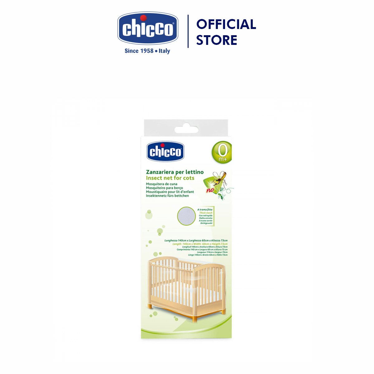 Màn chống muỗi che cũi Chicco