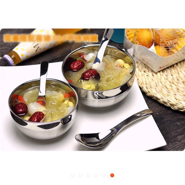 Thìa (muỗng) súp inox nhập khẩu thìa phở inox xịn