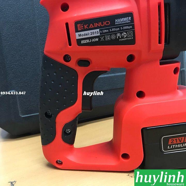 [HCM][Trả góp 0%] Máy khoan búa dùng pin Kainuo KN-2010 - 2 pin