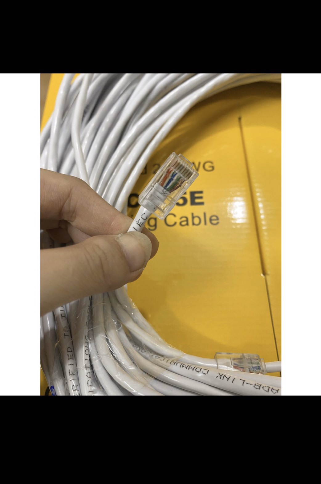 Dây Mạng Bấm Sẵn Dài 1m- Dây mạng internet
