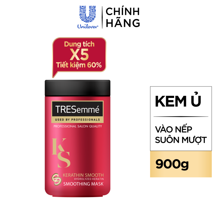 Kem Ủ Tóc TRESEMMÉ KERATIN SMOOTH 900g