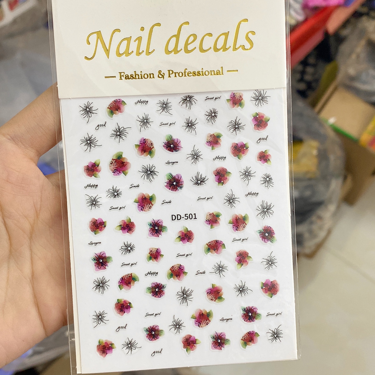 Sticker Dán Móng Tay Nail 2