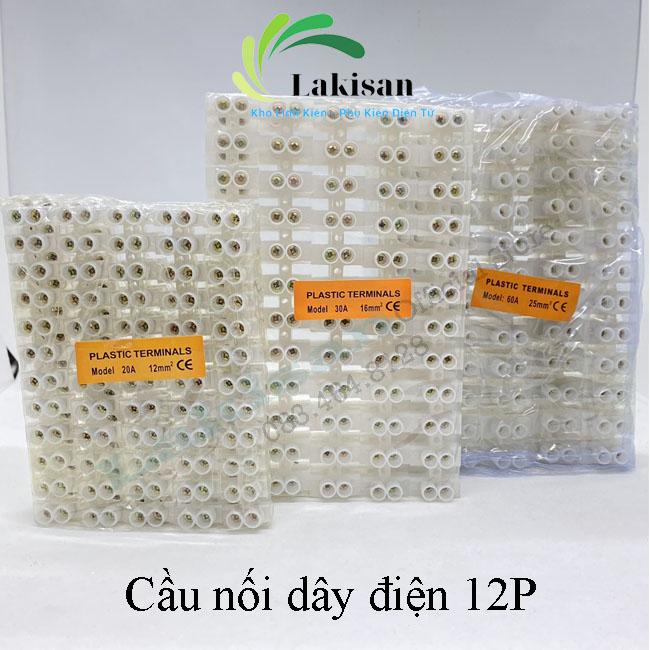 Cầu nối dây điện 12 mắt 5a 10a 20a 30a 60a