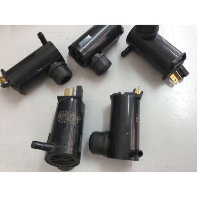 Mô tơ phun nước kính ô tô lỗ to lỗ nhỏ thay dễ dàng, phụ kiện thay thế, đồ bền cao, cam kết sản phẩm được y như hình