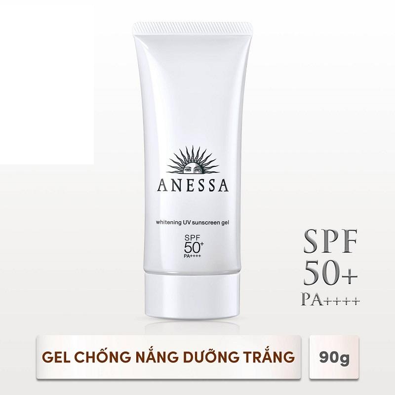 Gel chống nắng dưỡng trắng Anessa Whitening UV Sunscreen Gel SPF50+/PA++++