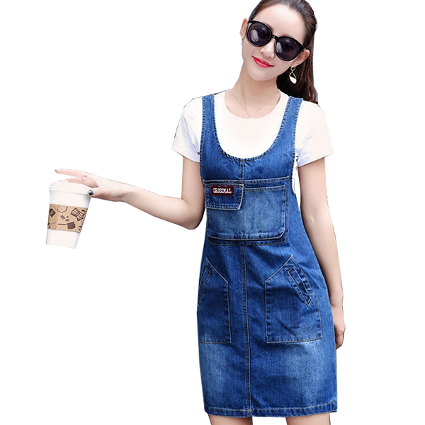 Đầm Yếm Denim D708 (không kèm áo )