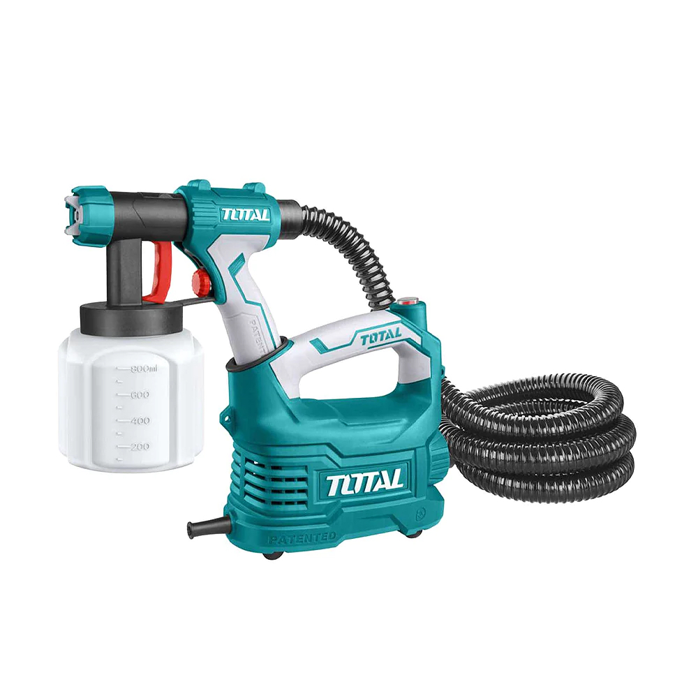 Total power 450W handheld paint sprayer, Max flow 380 ml/min, with 1.5mm head-Intl