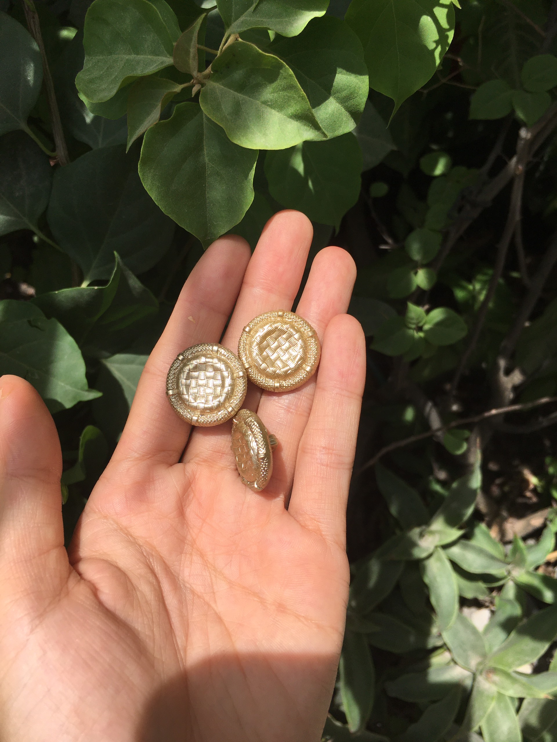 combo 5 nút áo dạ hàng sang chảnh