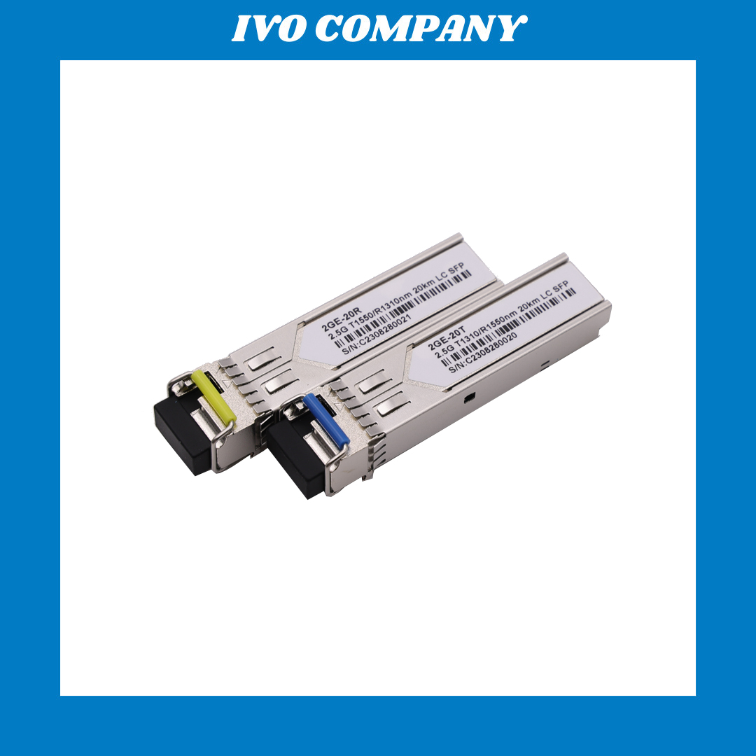 Module SFP LC 1FO 2.5Gbps Single Mode Single Fiber A/B