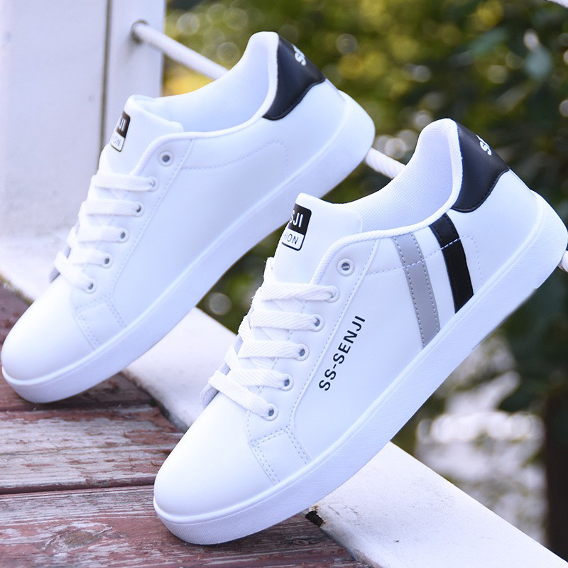 Giày Nam Sneaker Thể Thao - SENJII Kiểu Dáng Mới