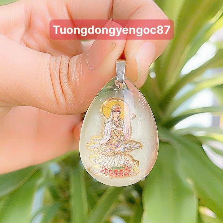 Dây chuyền phật bà quan âm dạ quang