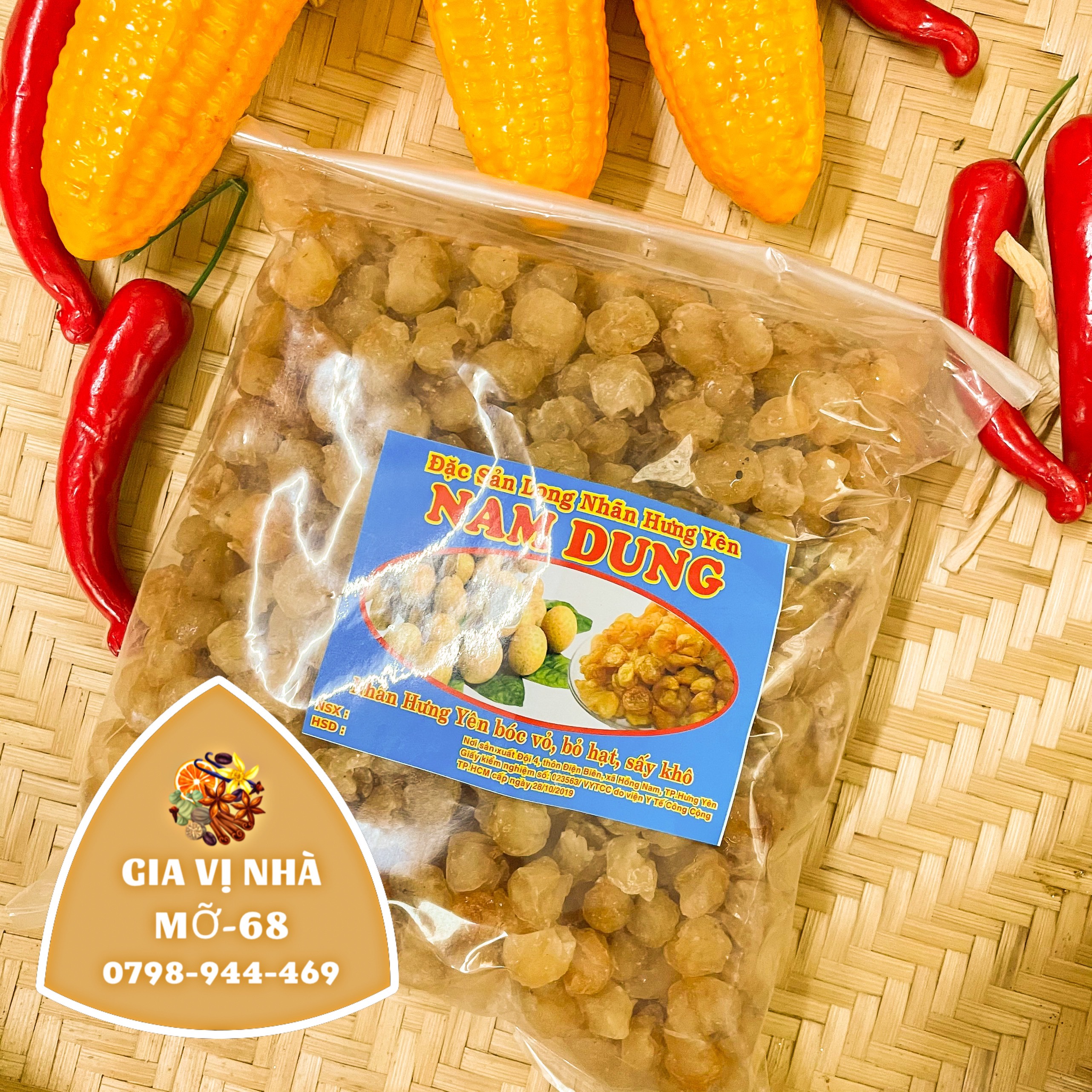 LONG NHÃN HƯNG YÊN NAM DUNG 100GR-500GR