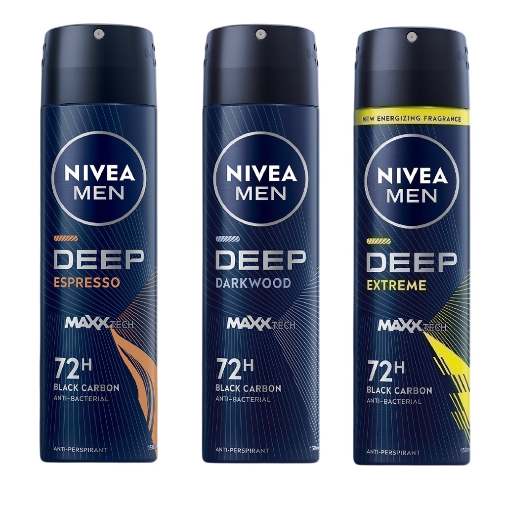 Xịt Khử Mùi Cho Nam Nivea Men 48h 150ml