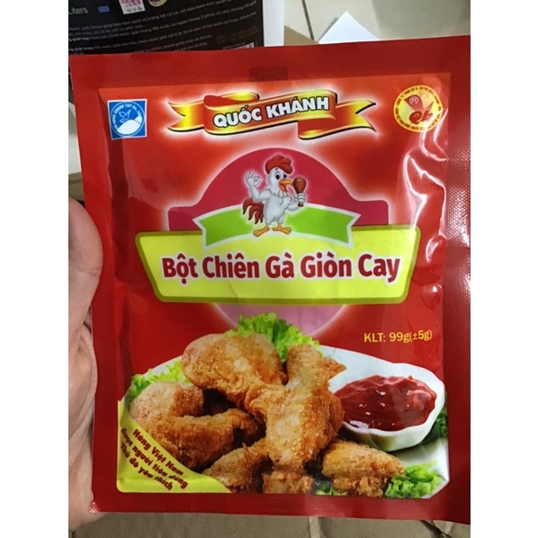 Bột chiên gà giòn cay gói 100g
