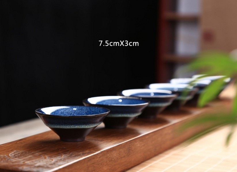 Bộ ấm bình pha Trà gốm sứ 1 bình 6 tách tráng men cao cấp