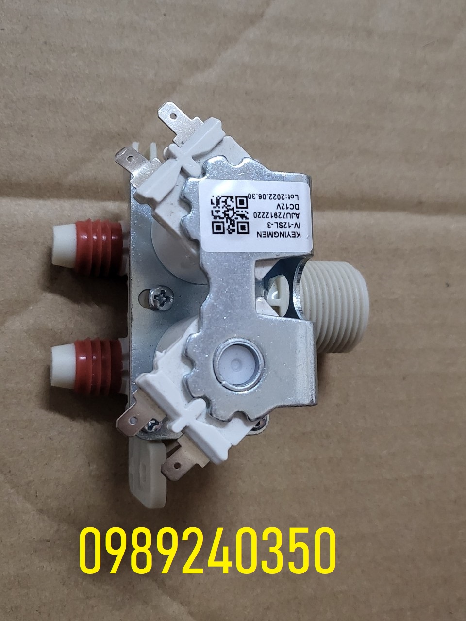 Van cấp nước đôi máy giặt LG 12V DC chính hãng