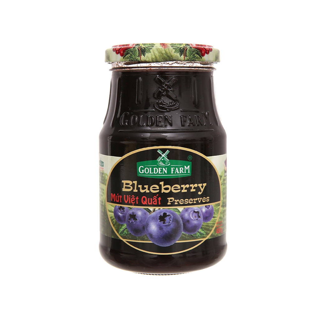 Mứt việt quất Preserves Golden Farm
