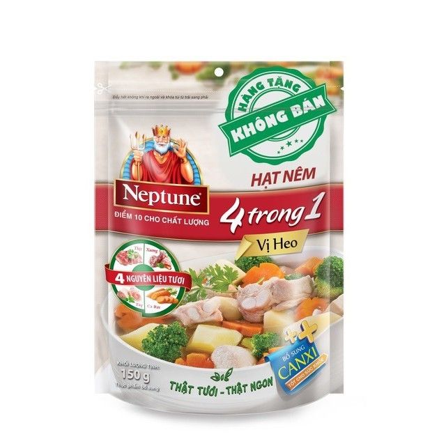 Gói 380g Hạt nêm NEPTUNE 4 IN 1