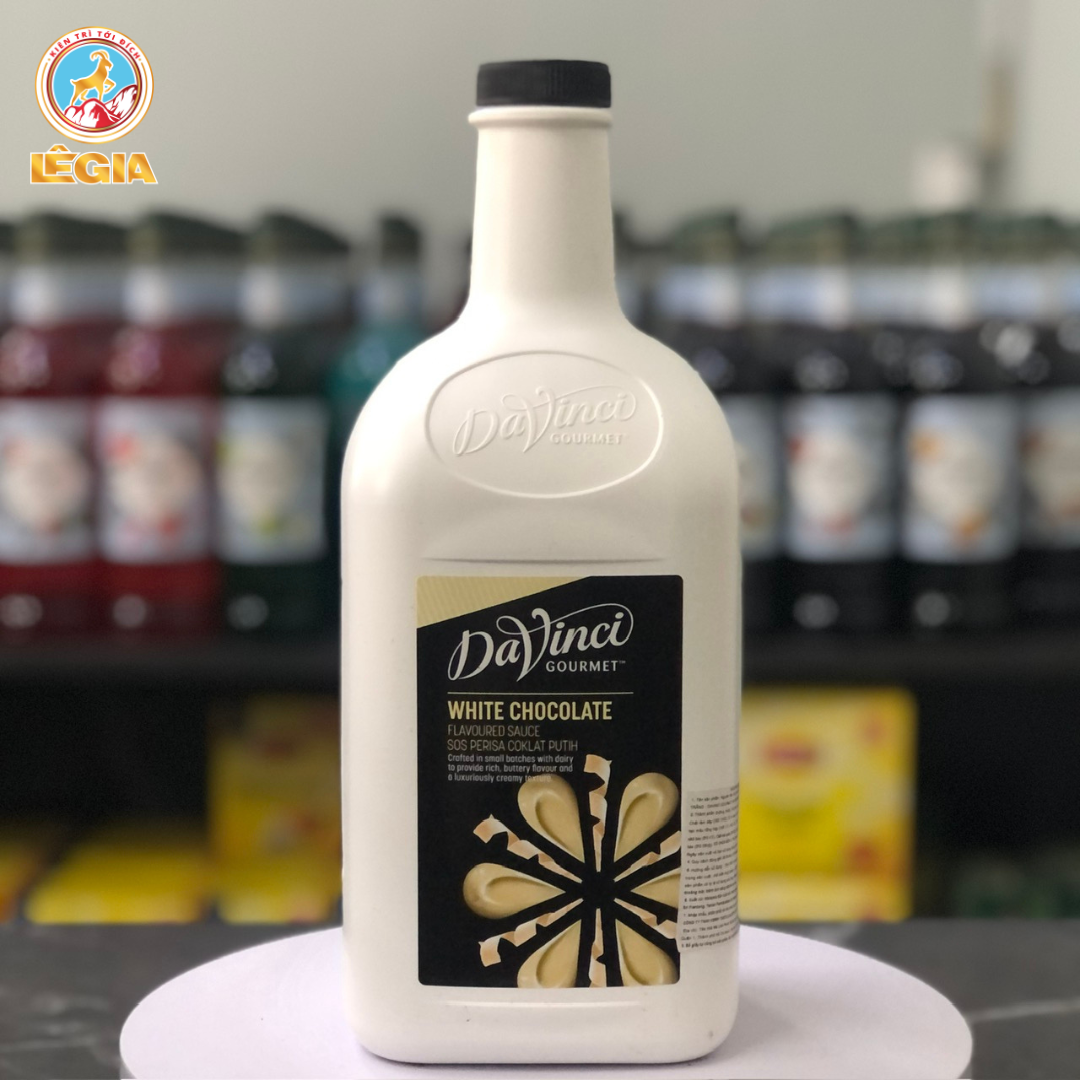 SỐT SOCOLA TRẮNG DAVINCI 2L - DAVINCI WHITE CHOCOLATE SAUCE