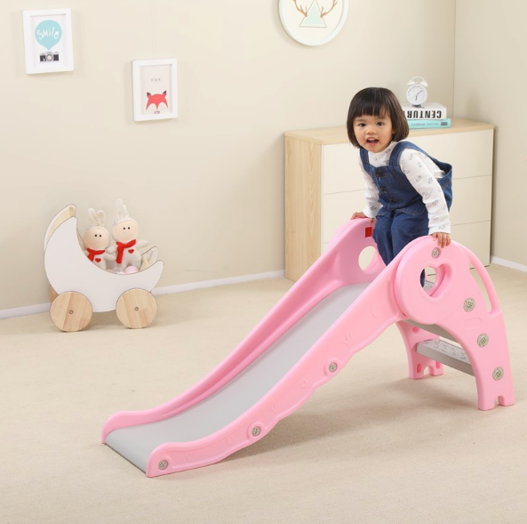 Cầu trượt kiểu trái tim cho bé