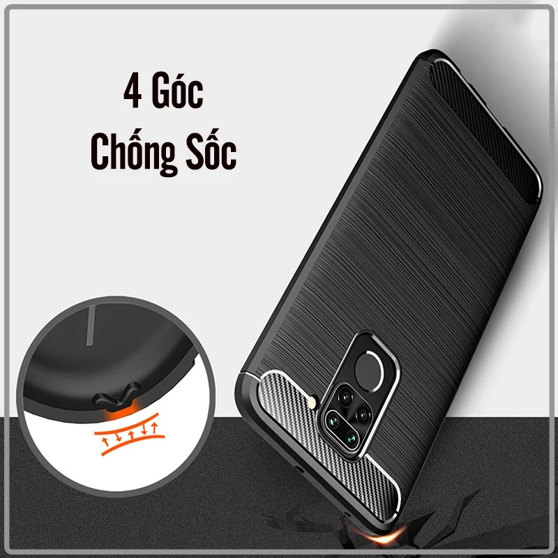 Ốp lưng cho Xiaomi Redmi Note 9 - Redmi 10X 4G Chống sốc
