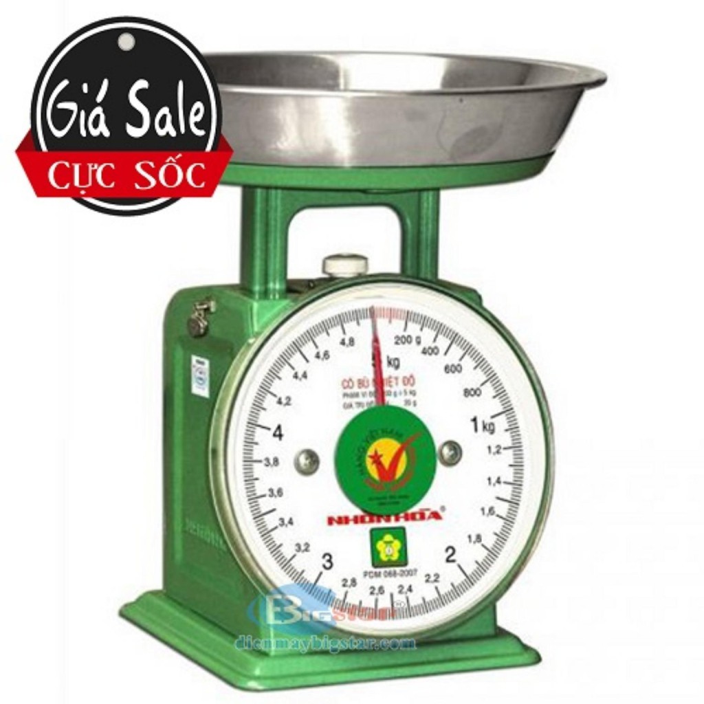 cân đồng hồ nhơn hòa 5kg