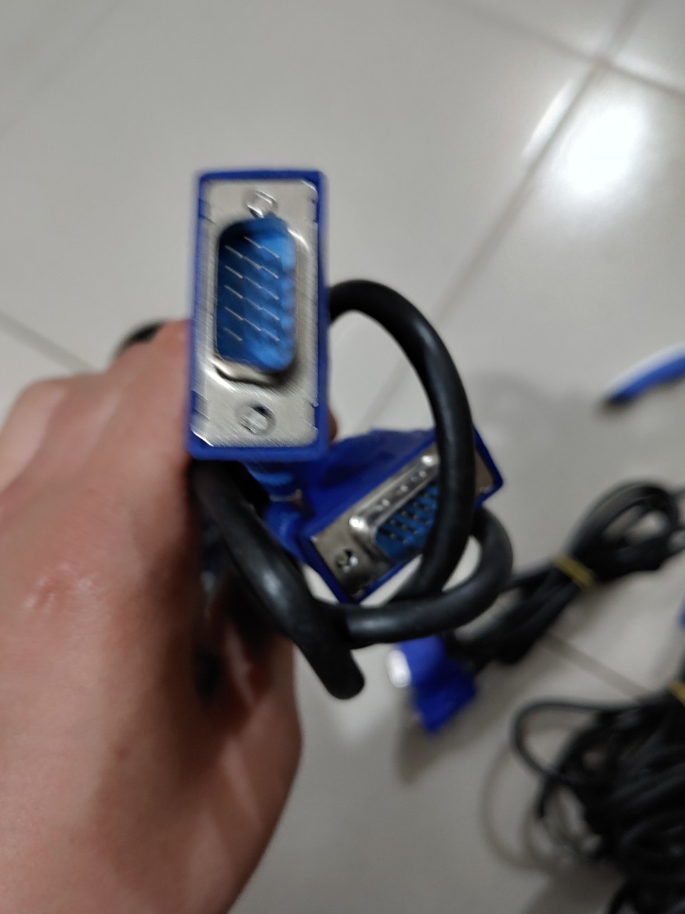 Dây cáp màn hình VGA cũ  nhiều chiều dài