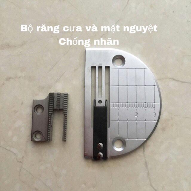 Bộ răng cưa mặt nguyệt chống nhăn máy may công nghiệp