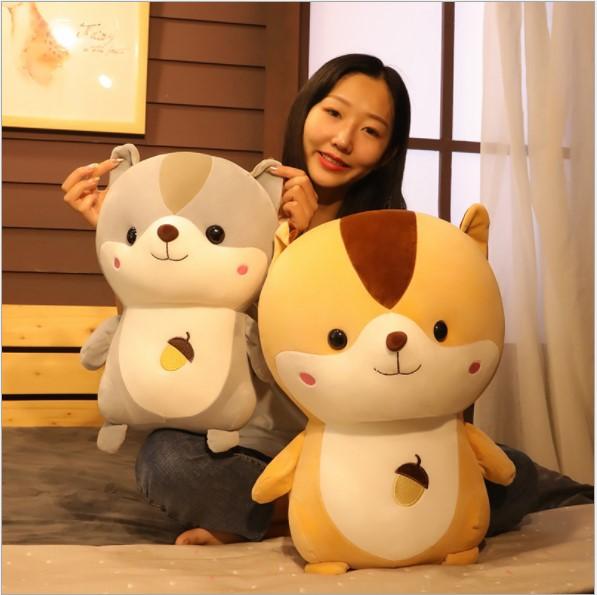 THÚ BÔNG SÓC ĐÍNH HẠT DẺ DỄ THƯƠNG 30CM-50CM