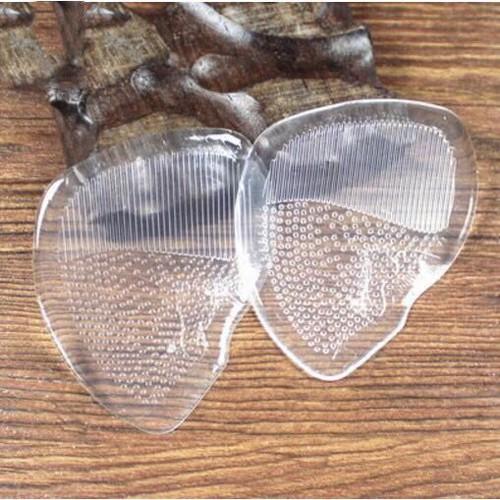 Miếng lót mũi giày êm chân silicon trong suốt (1 cặp)