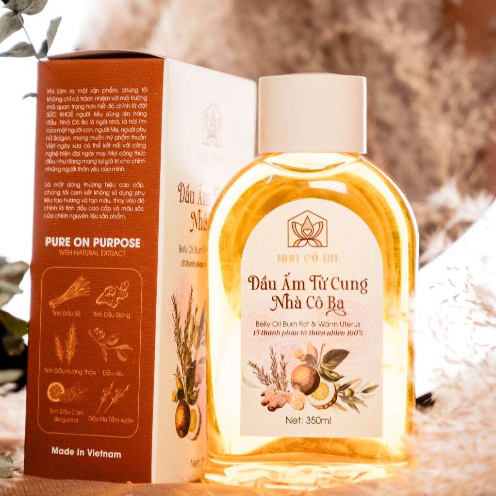 Dầu Massage Ấm Tử Cung 350ml Auntie 3 Vietnam Chính Hãng