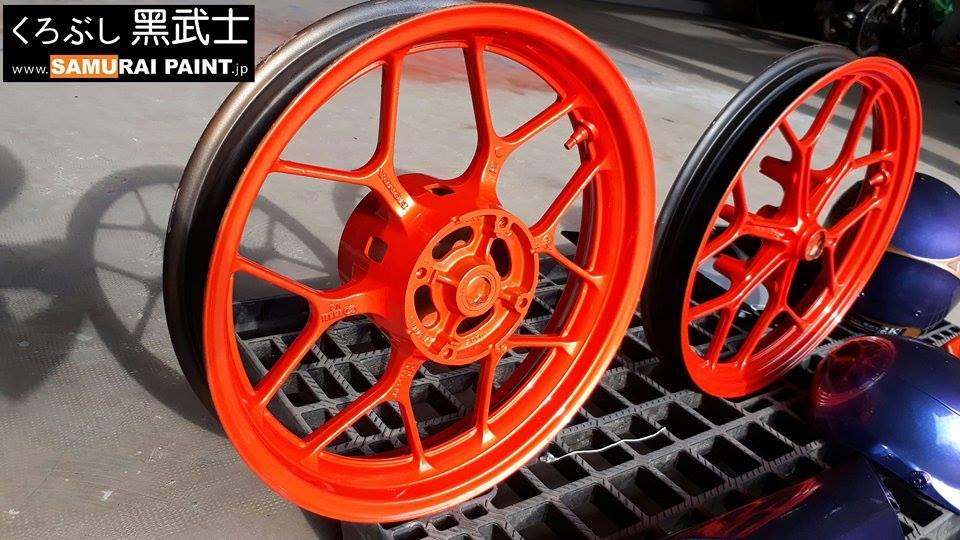 SƠN SAMURAI COMBO SƠN XỊT MÀU CAM SÁNG 115 GỒM 4 CHAI