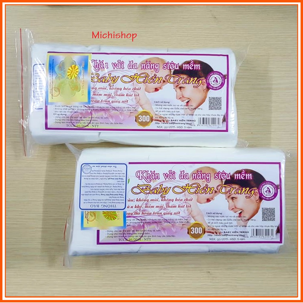 Khăn Vải Khô Đa Năng Hiền Trang (200 tờ)