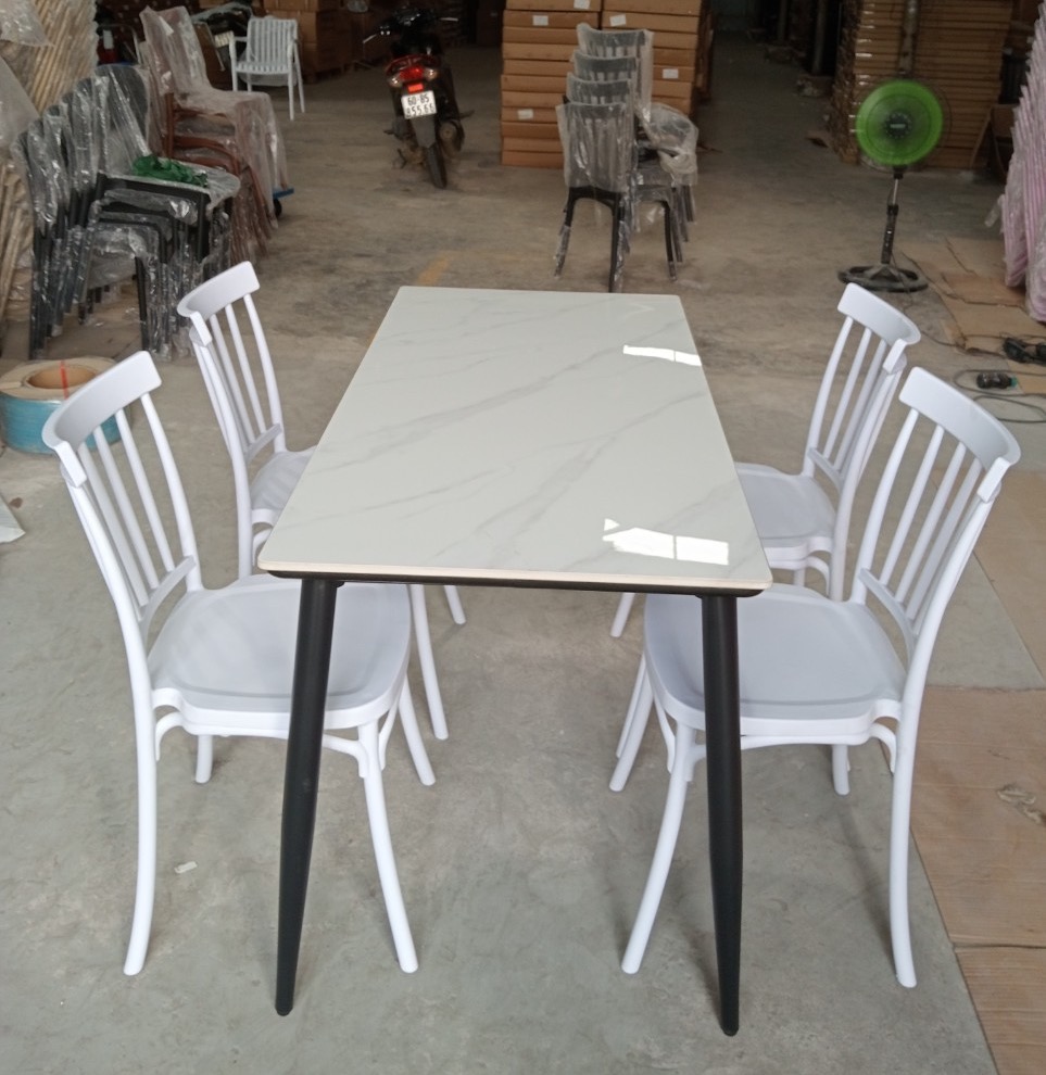 Upper hollow plastic chair backseat Cafe Restaurant