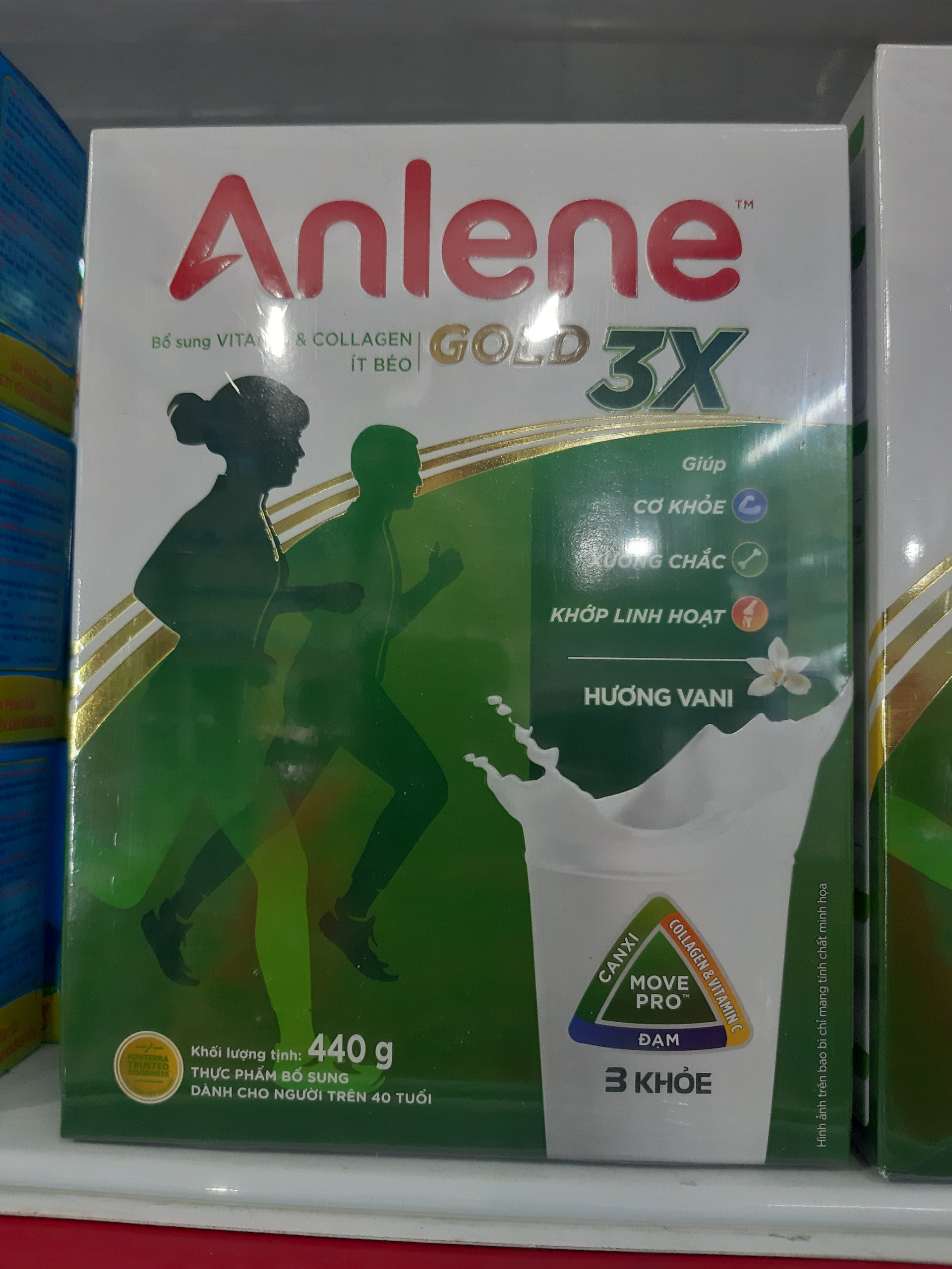 Sữa Bột Anlene Gold Hộp Giấy 440g