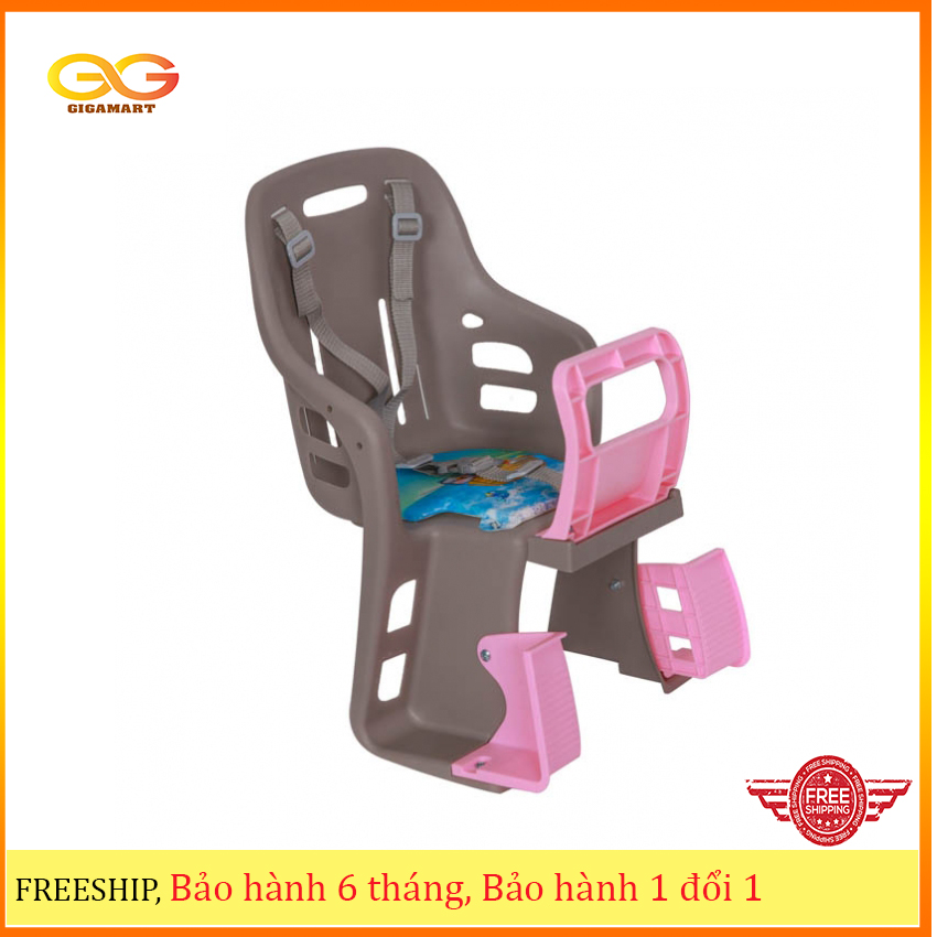 Ghế xe đạp, xe điện cho trẻ em song long tặng bình nước cho bé