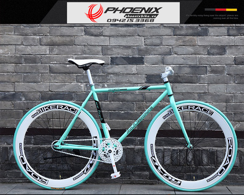 Xe đạp Fixed Gear EG-01 vành 60 2024 siêu rẻ