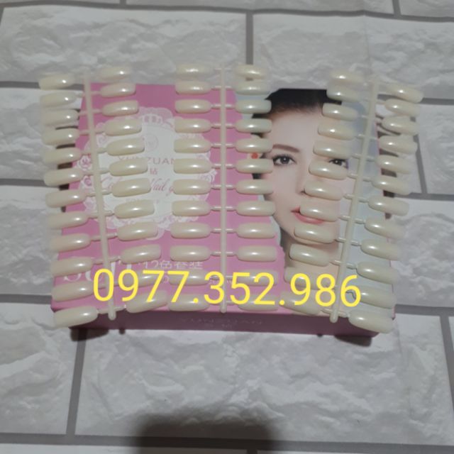 Móng gắn sổ trung bày mẫu sơn ....