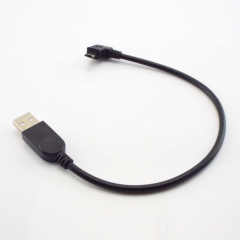 B5ev40er4ly Shop 90 Degree Micro USB Male to Male Data Charge Connector Cable Adapter for Tablet Cell Phone