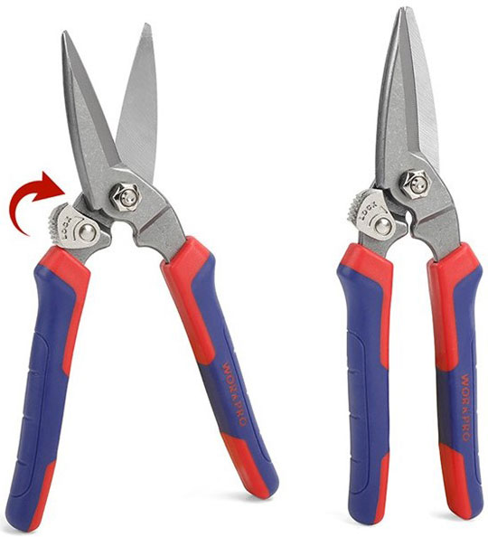 8" kéo đa năng workpro wp214009