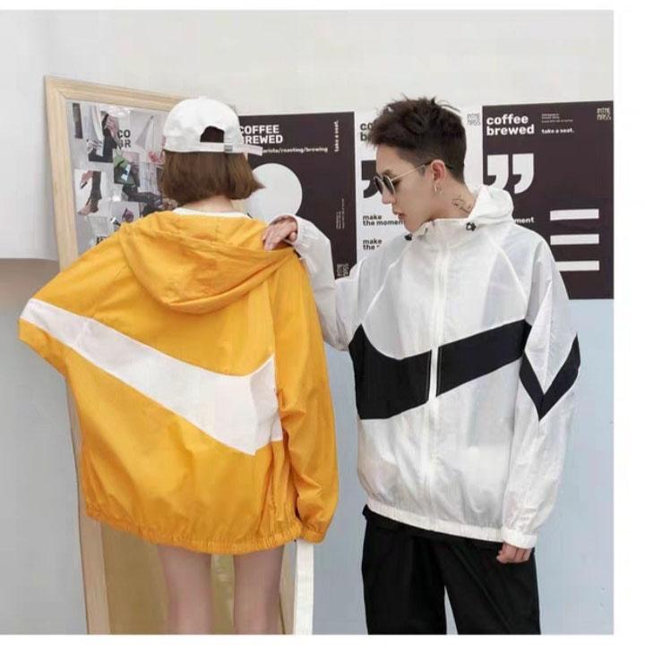 [HCM]áo khoác gió nữ 2 lớp thòi trang áo khoác nữ áo khoác dù nhẹ  nam nữ hoàng quân fashion [XƯƠNG SỈ THỜI TRANG]