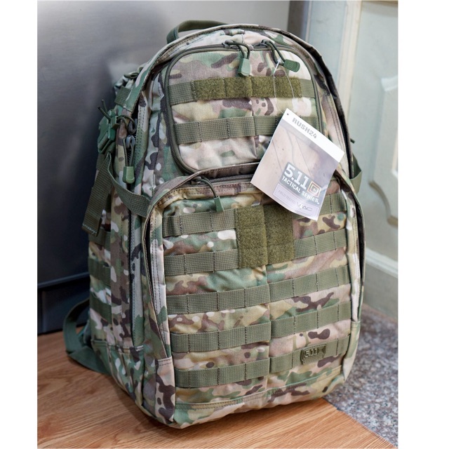 [HCM]Hình Thật - Balo Du Lịch Tactical 5.11 Rush 24 Muticam