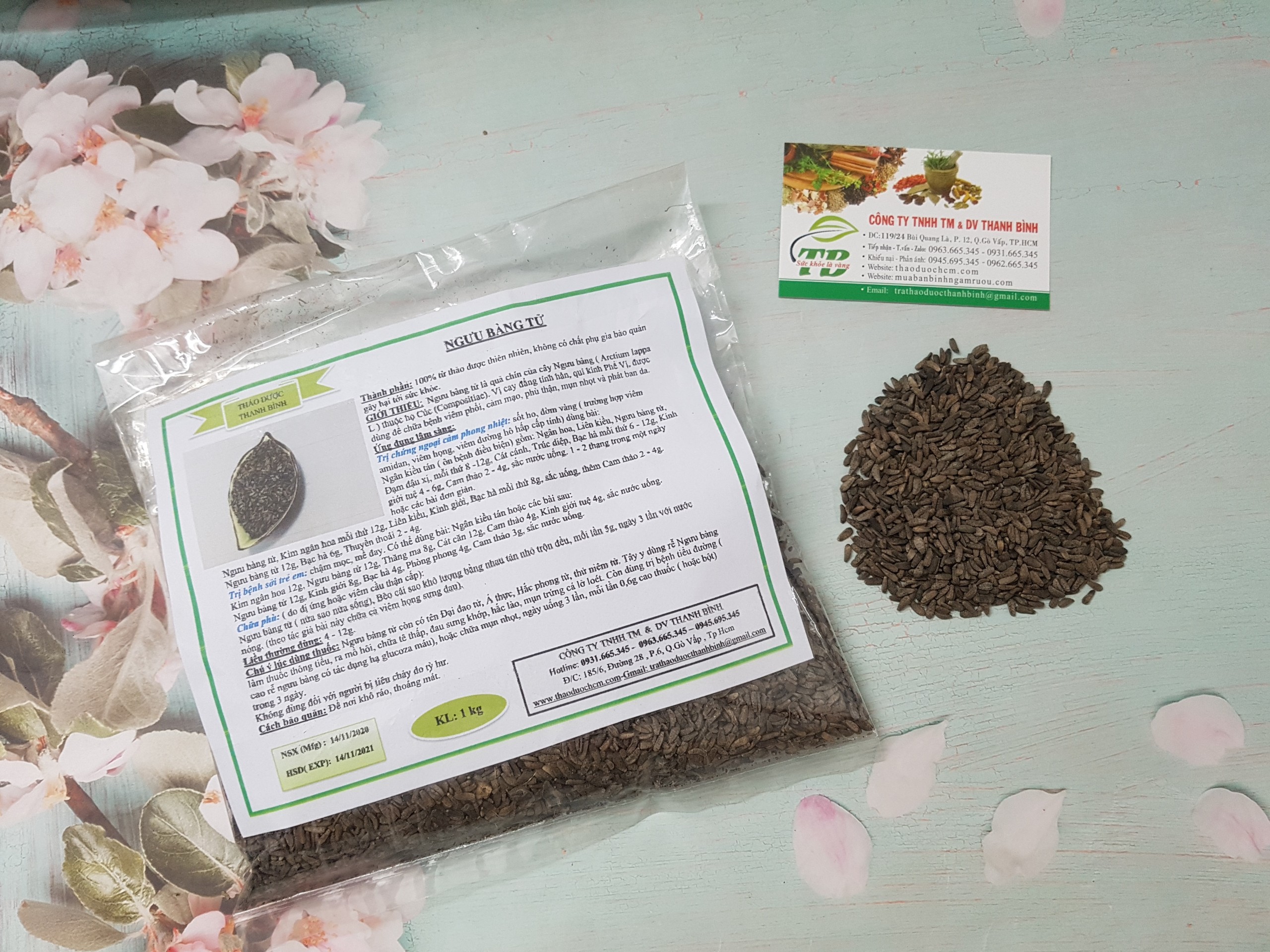 Ngưu Bàng Tử 500G - Hàng Loại 1