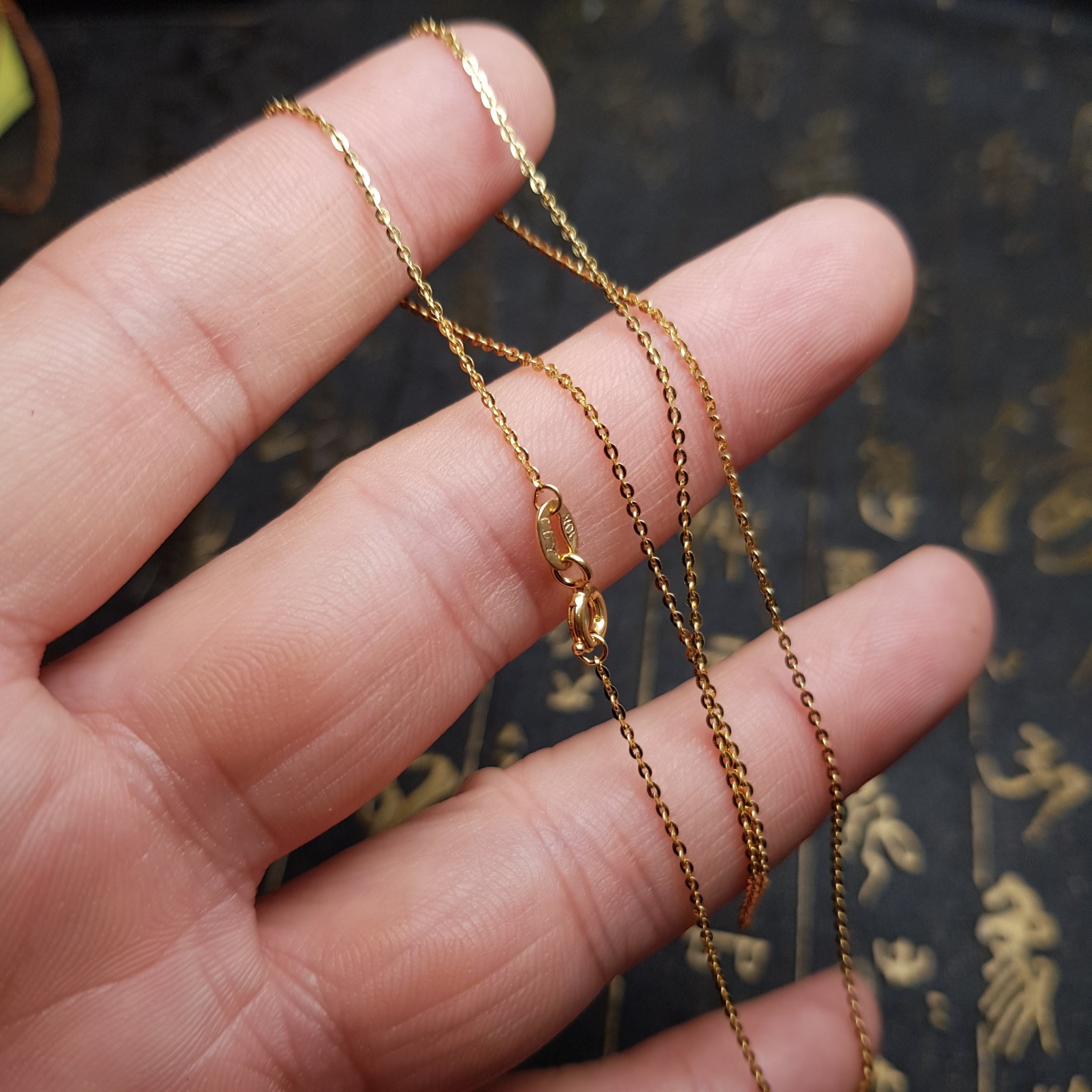 Dây chuyền vàng tây cao cấp MS31