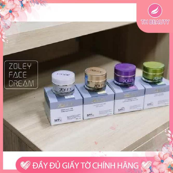 [Chính hãng] Kem Zoley 10gr 4 chức năng (Trắng dưỡng da, Tím Nám, Xanh Mụn, Vàng Lão hóa)