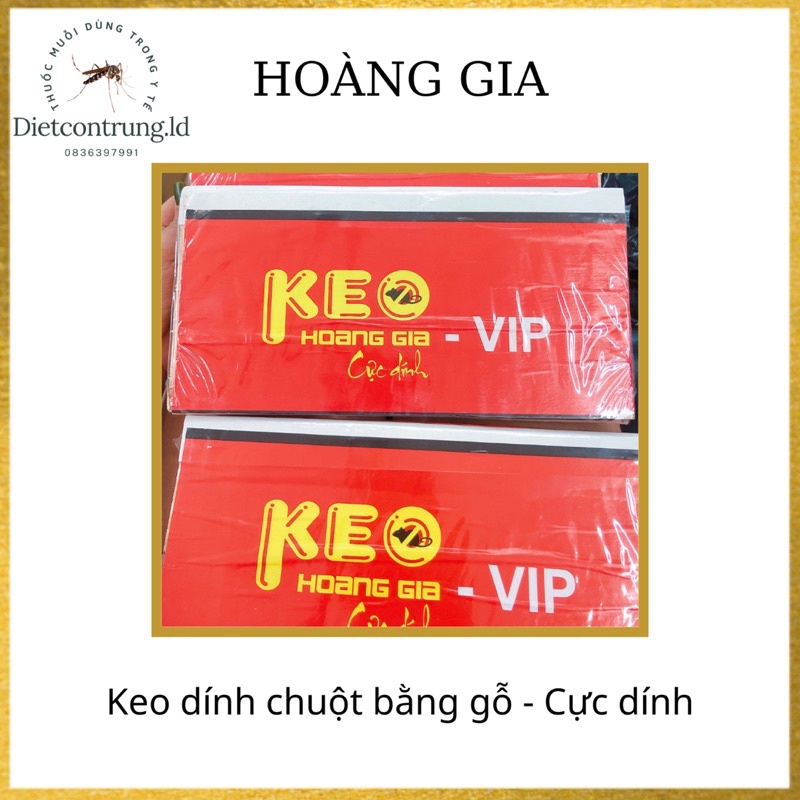 2 miếng keo dính chuột hoàng gia - siêu dính