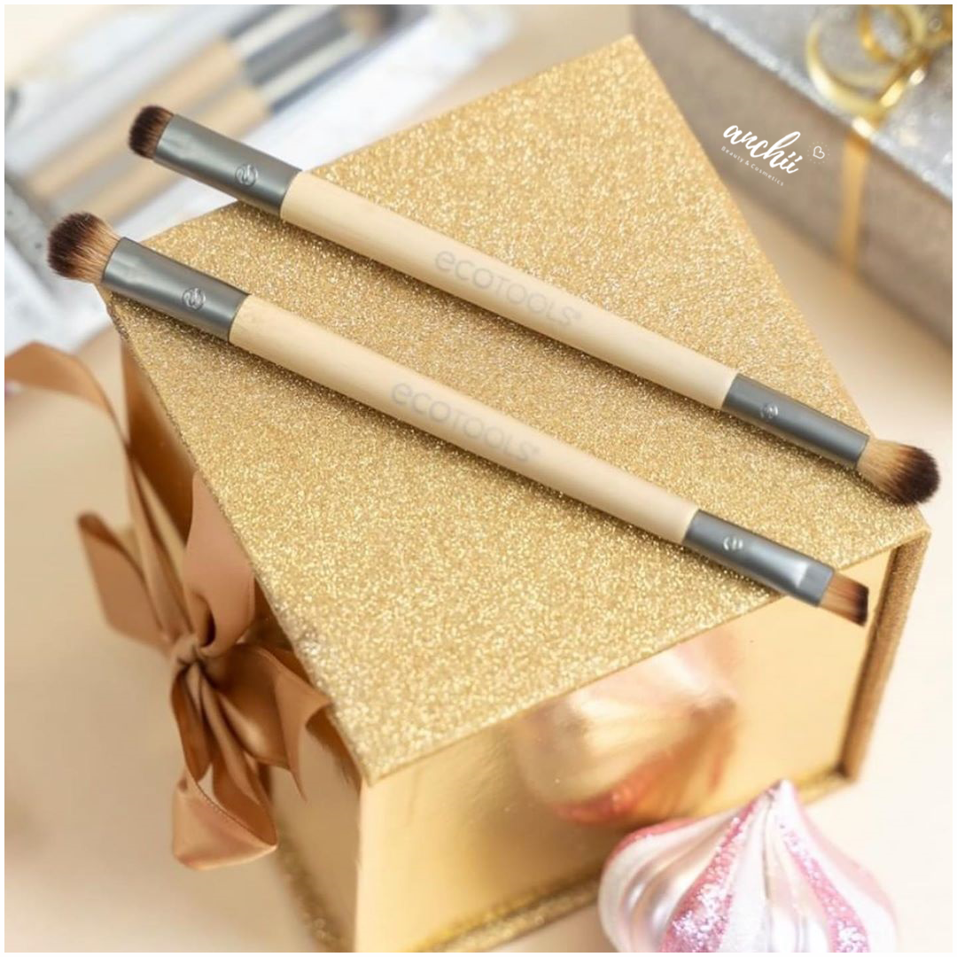 [TOP 1 UY TÍN] Cọ Mắt Ecotools Eye Enhancing Duo Brush Set Define Blend & Smudge Eyeshadow & Liner